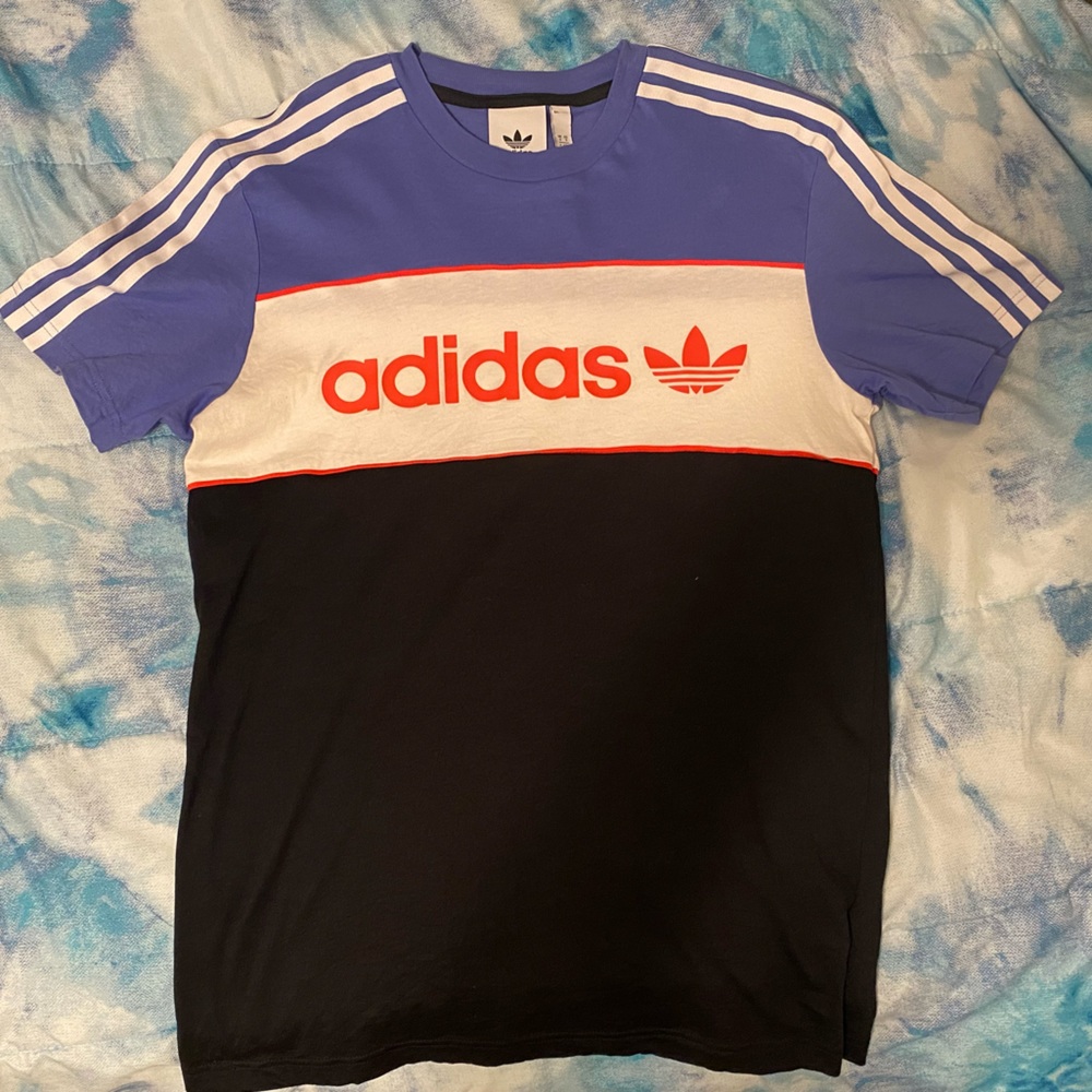 Purple and Black Adidas Shirt